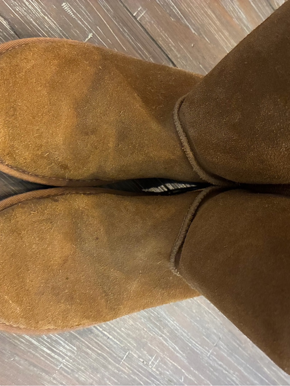 Koolaburra women’s Chestnut Brown Suede Pull-On Boots